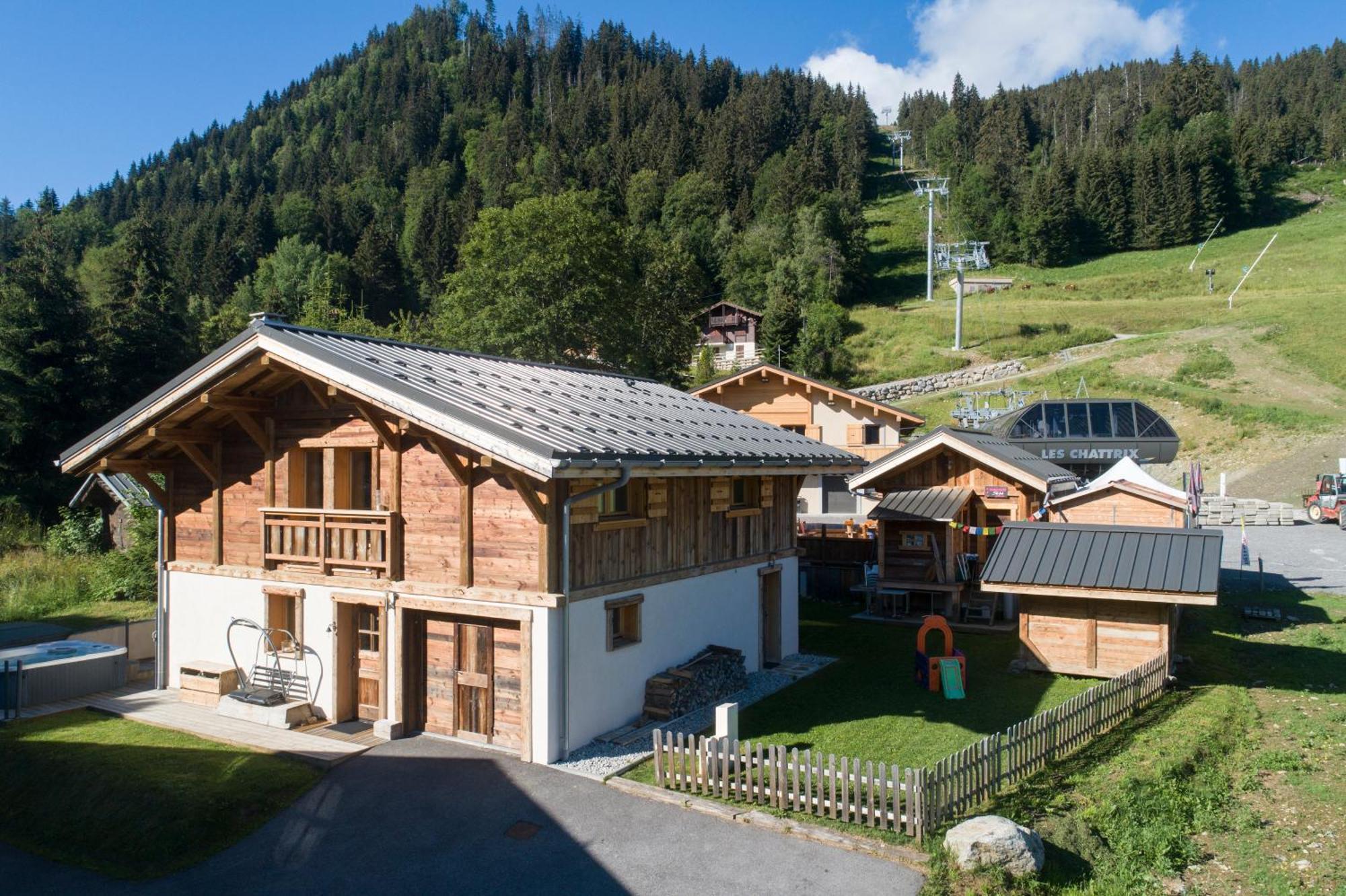Vielyterra - Chalet Haut De Gamme - Domaine Du Mont Blanc Saint-Gervais-les-Bains Exterior foto